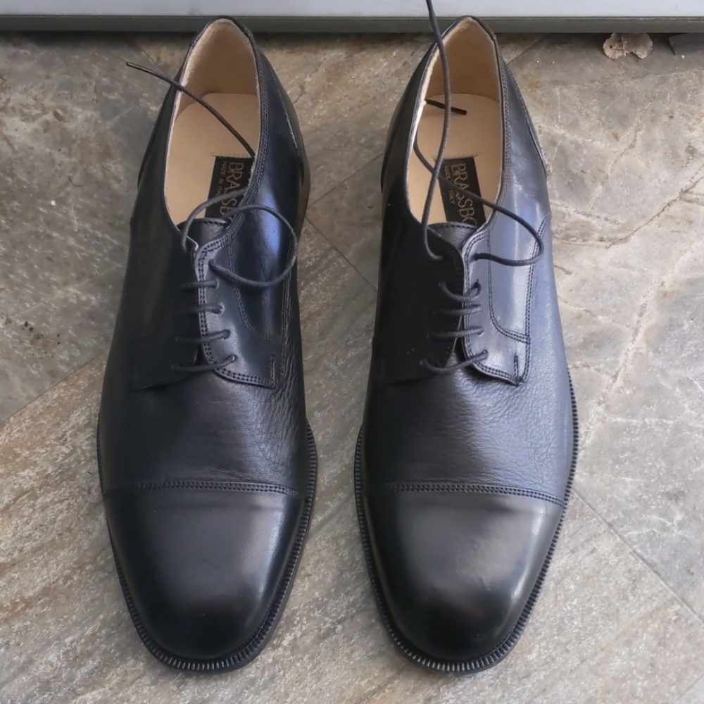 BRASSBOOT Men Italian Leather Oxford Shoes